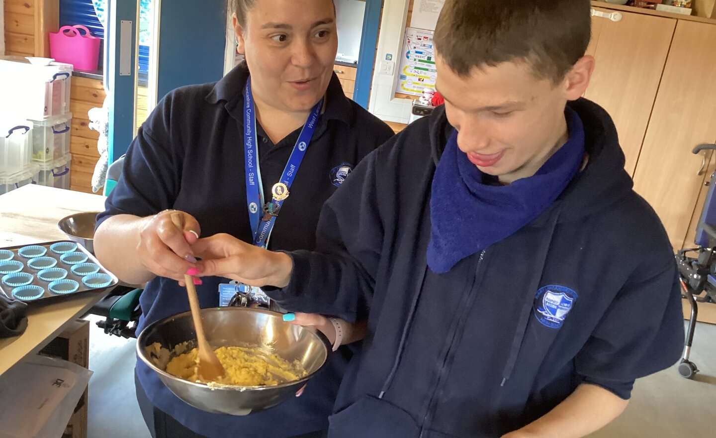 Image of Activity day with KS5W & KS5S baking