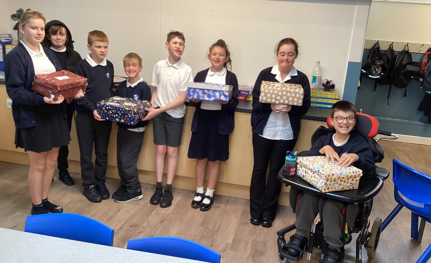 Image of Shoe box appeal KS3C 