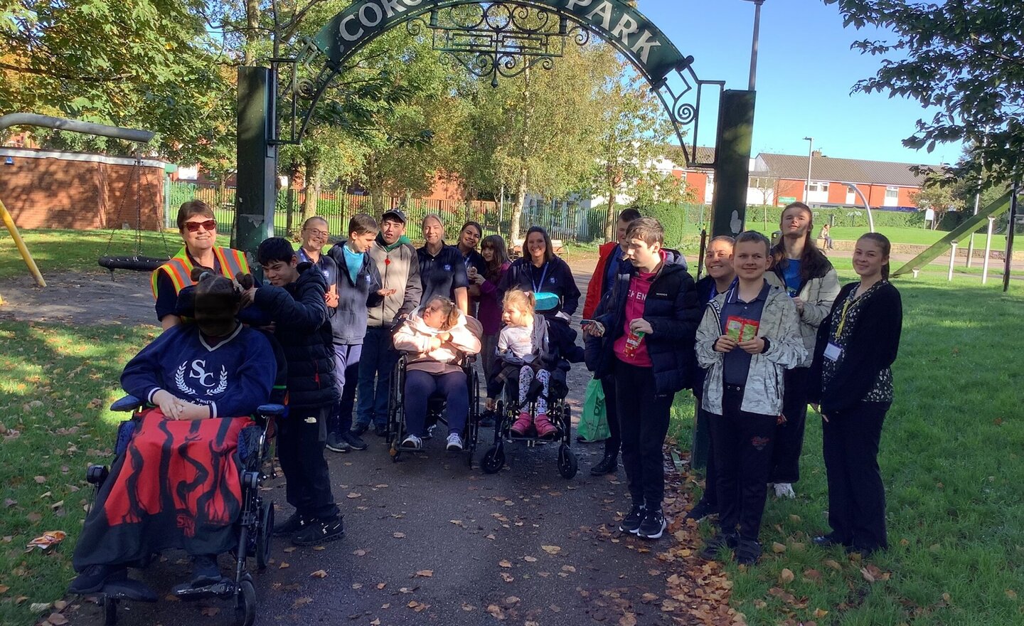 Image of KS5W Community walk and shopping trip.