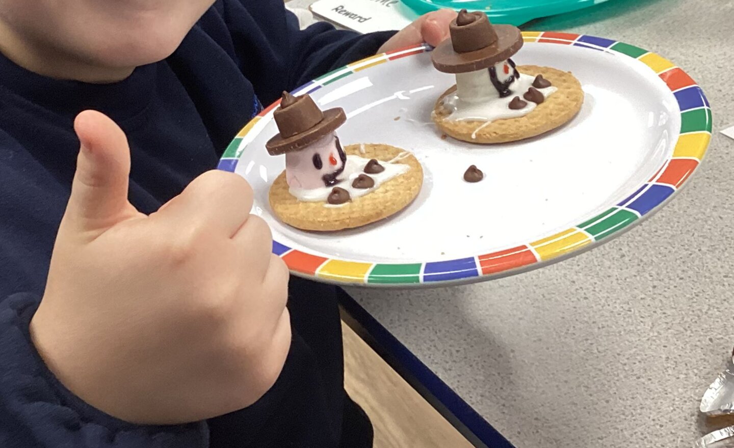 Image of 3H - Snowmen biscuits