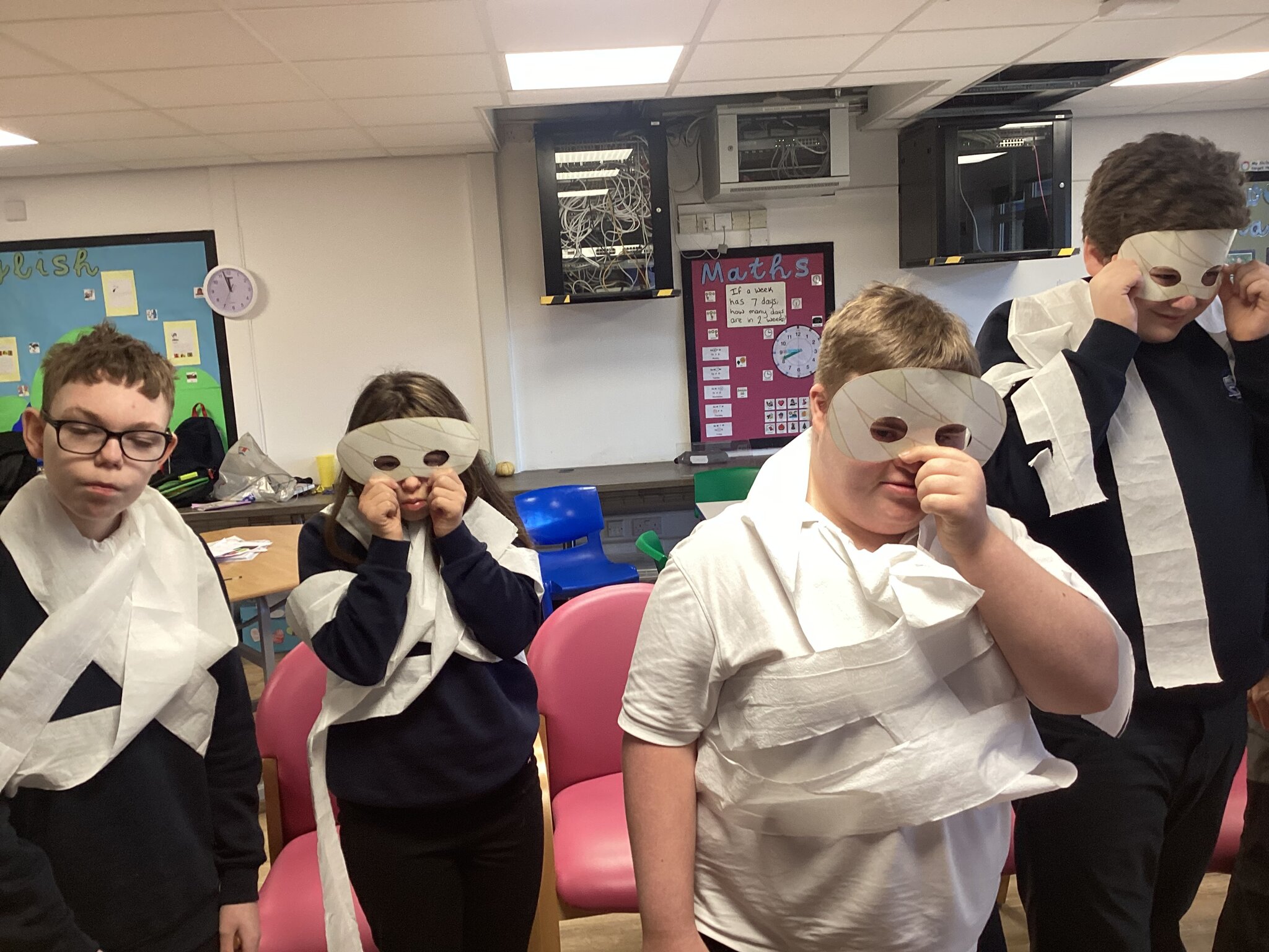 Image of KS4 ‘Ghost Afraid of the Dark’ immersive experience