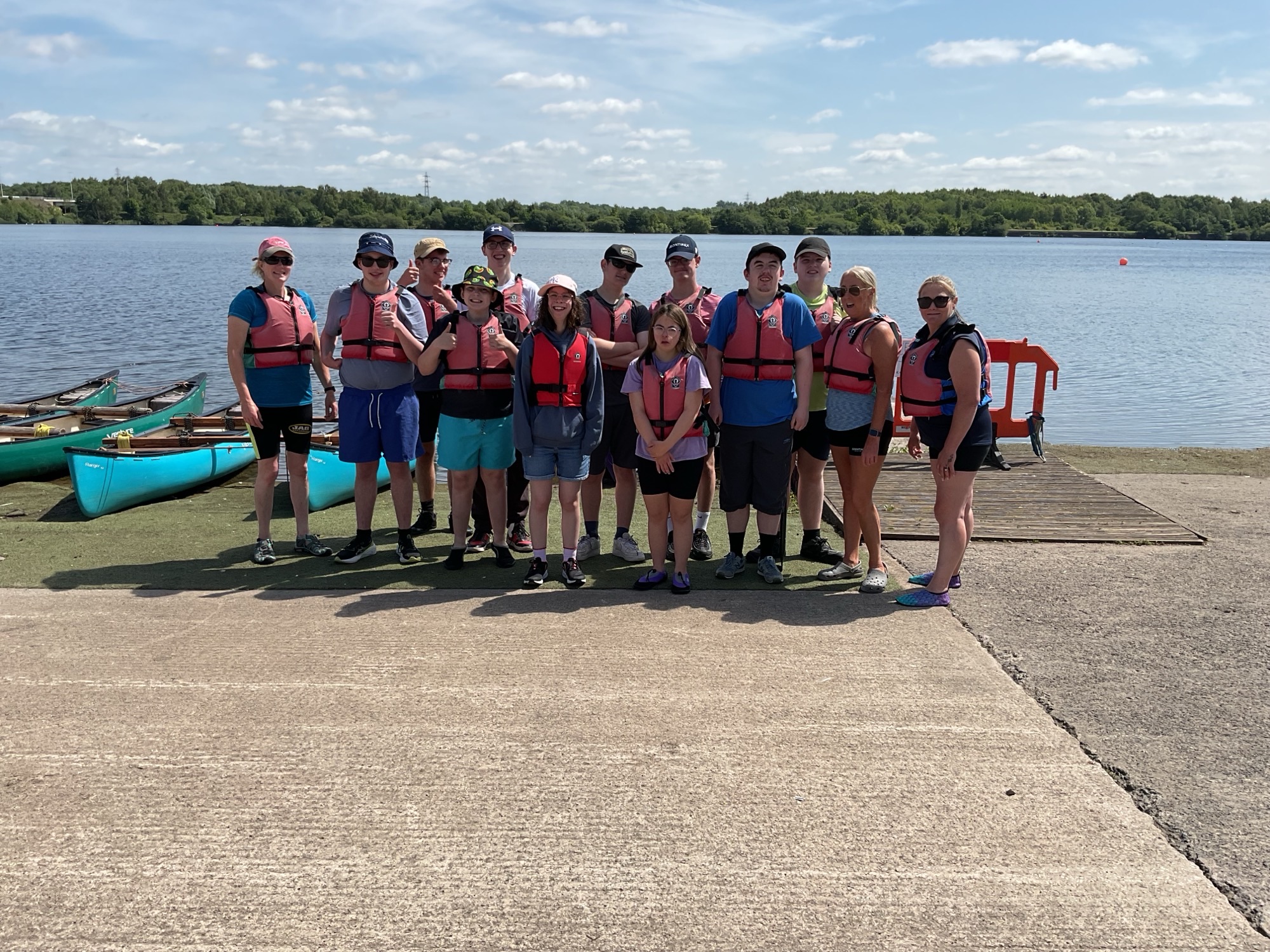 Image of KS45L canoeing at Scotman’s Flash