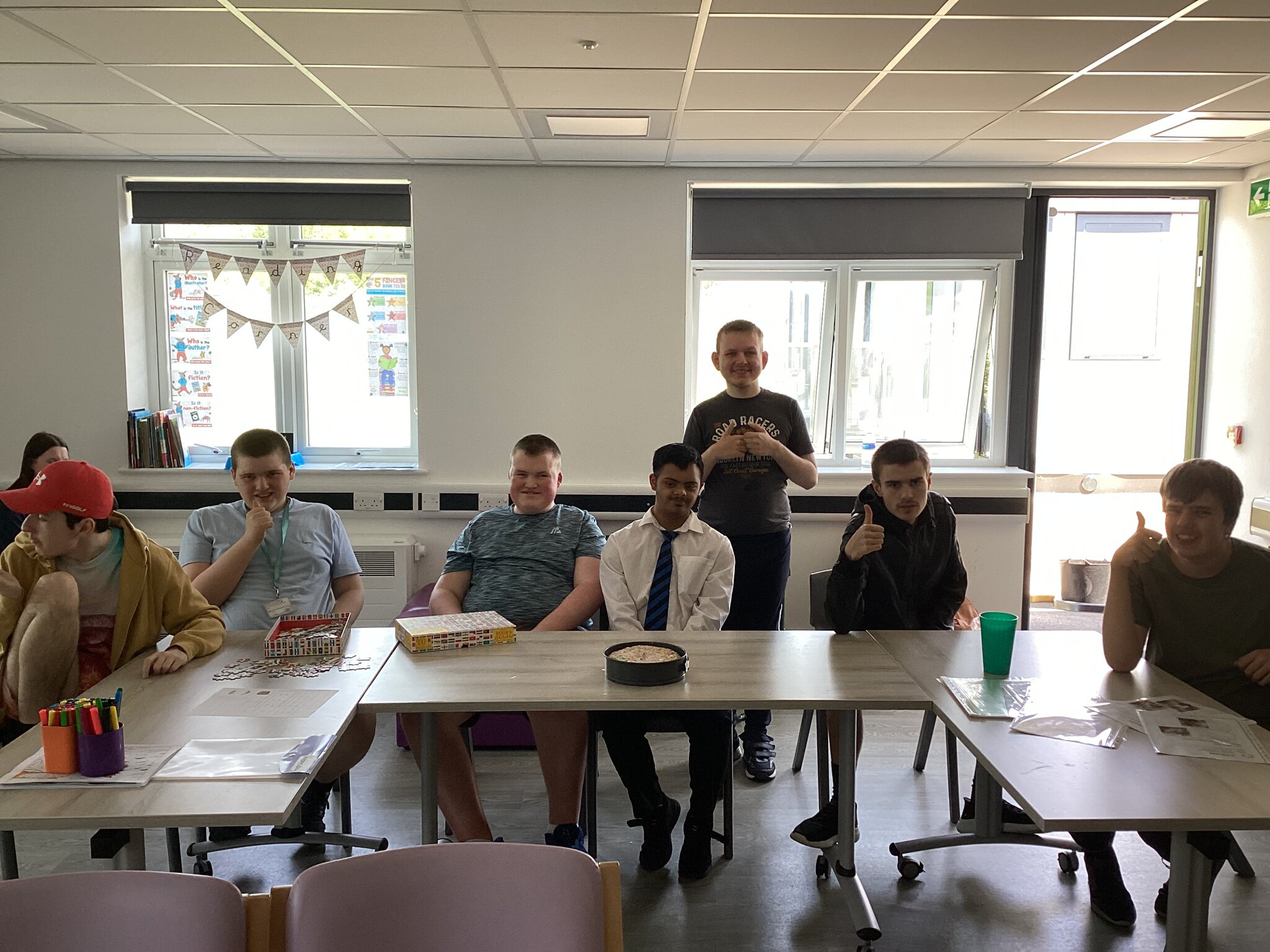 Image of KS5W Lunch In Unit