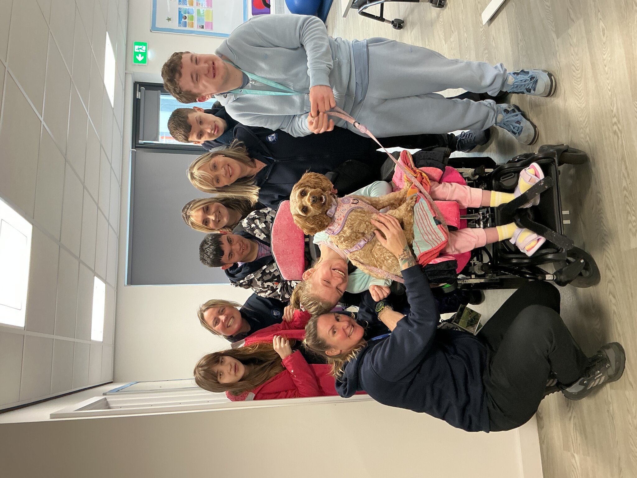Image of KS5S Autumn Walk with a special guest!