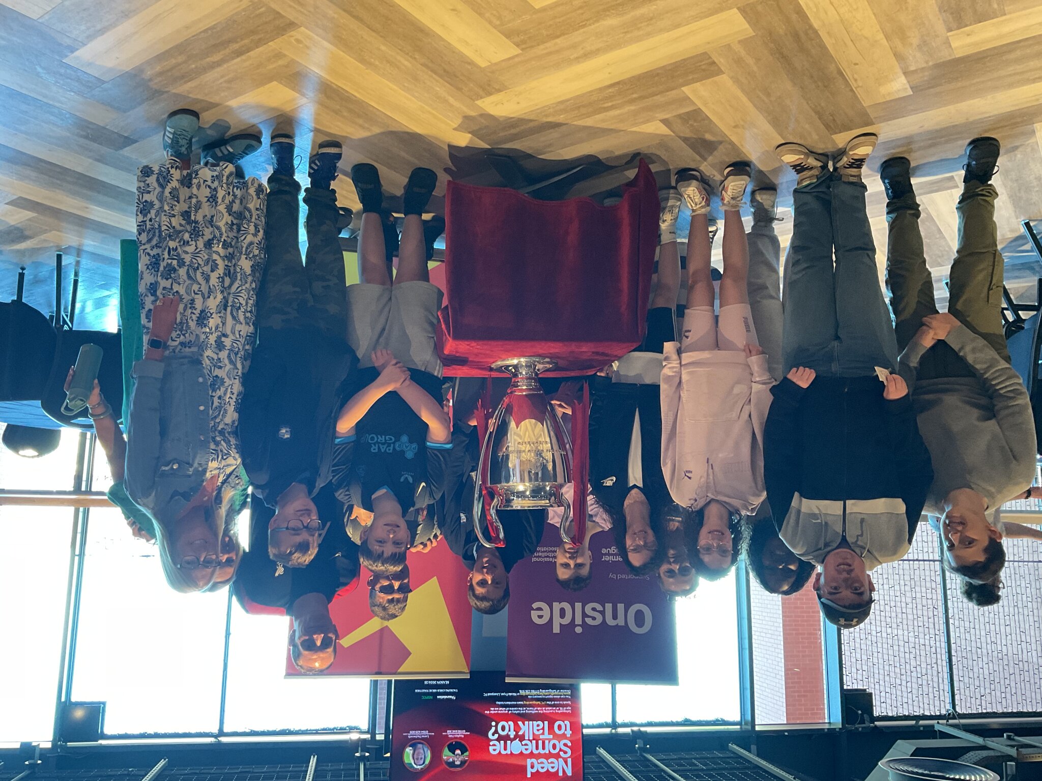 Image of KS5 Visiting Liverpool Football stadium