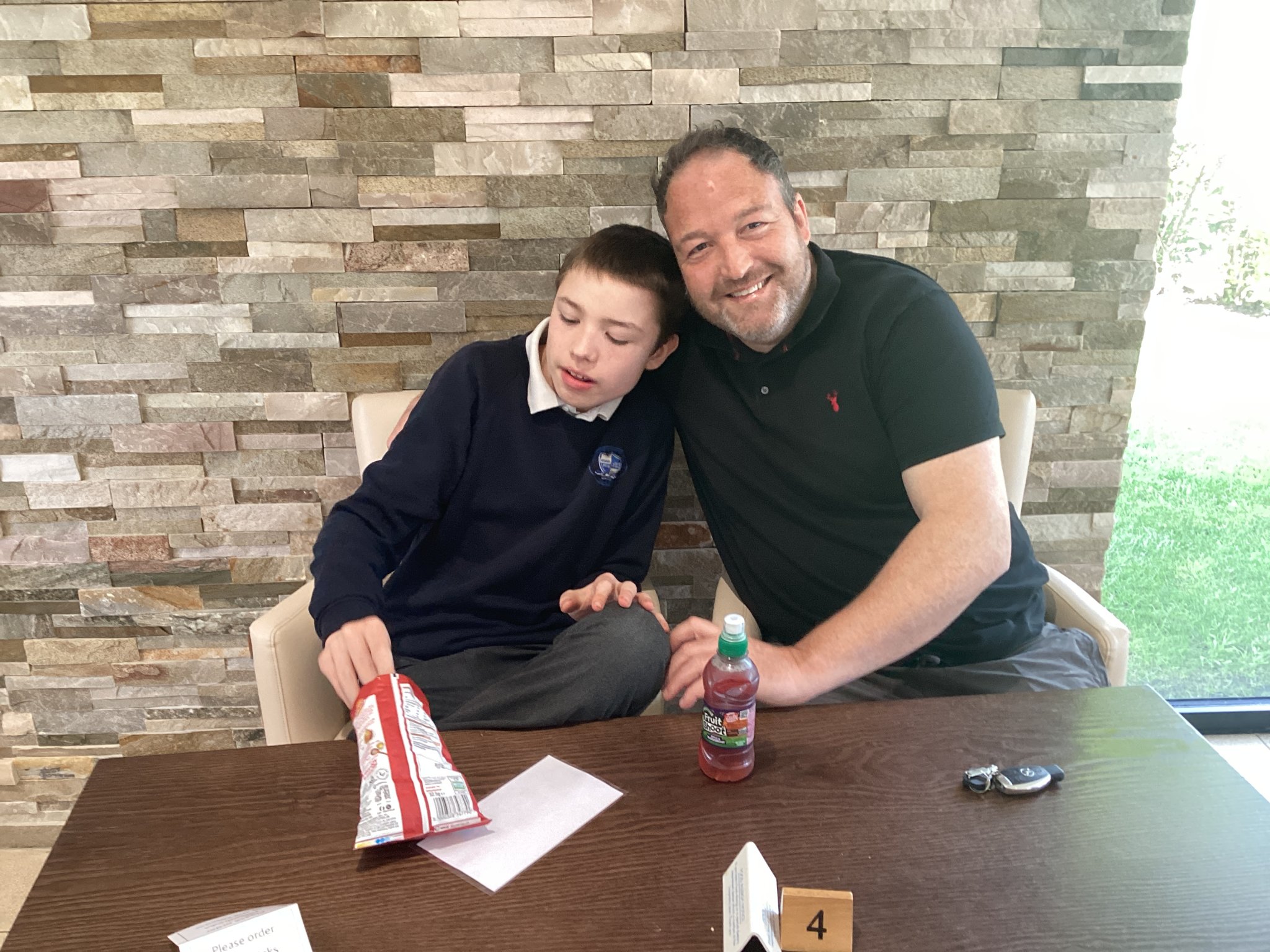 Image of KS4W Family coffee time