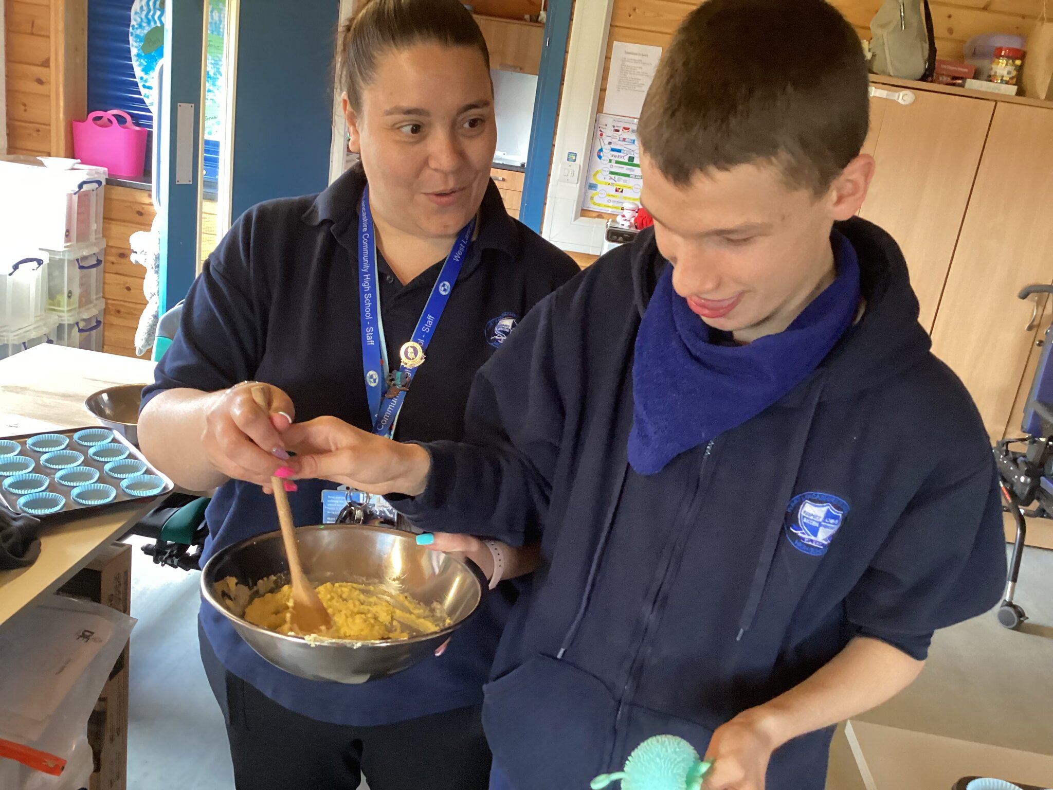 Image of Activity day with KS5W & KS5S baking