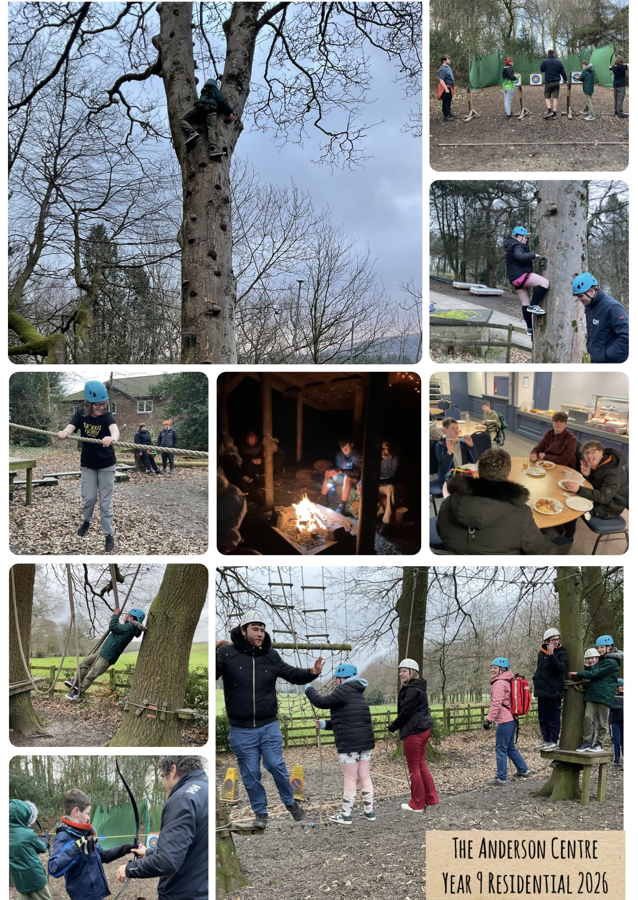 Image of Year 9 Residential at The Anderson Centre