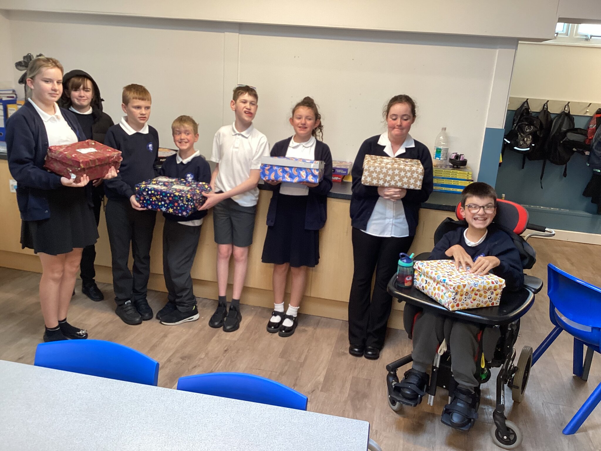 Image of Shoe box appeal KS3C 