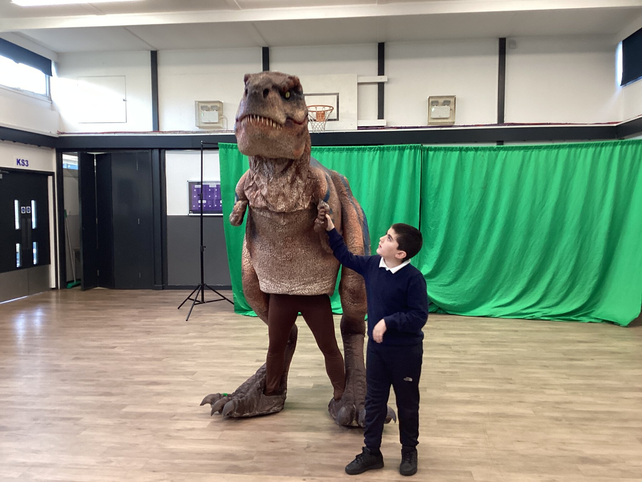 Image of Meeting a Dinosaur! 