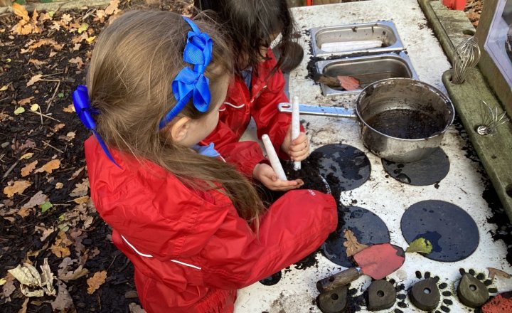 Image of Reception Children Settling Brilliantly into Life at Westbrook Old Hall