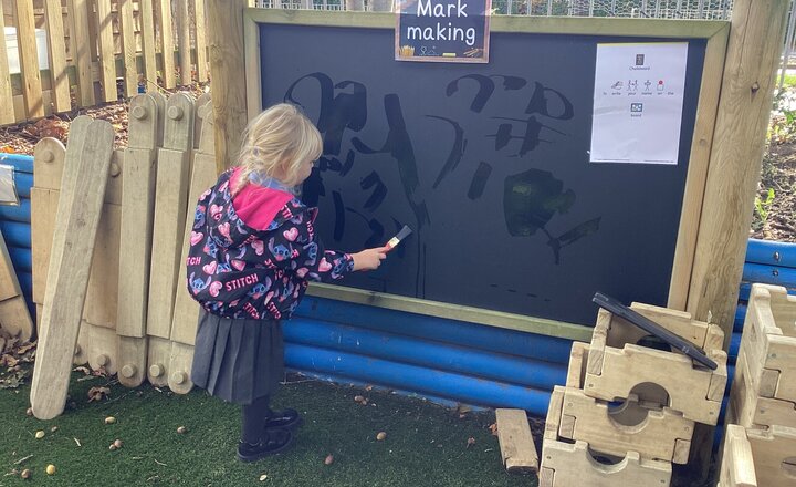 Image of Mark Making in Reception