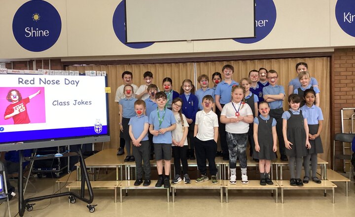 Image of Comic Relief Brings Smiles, Laughter, and Lots of Red Noses to School