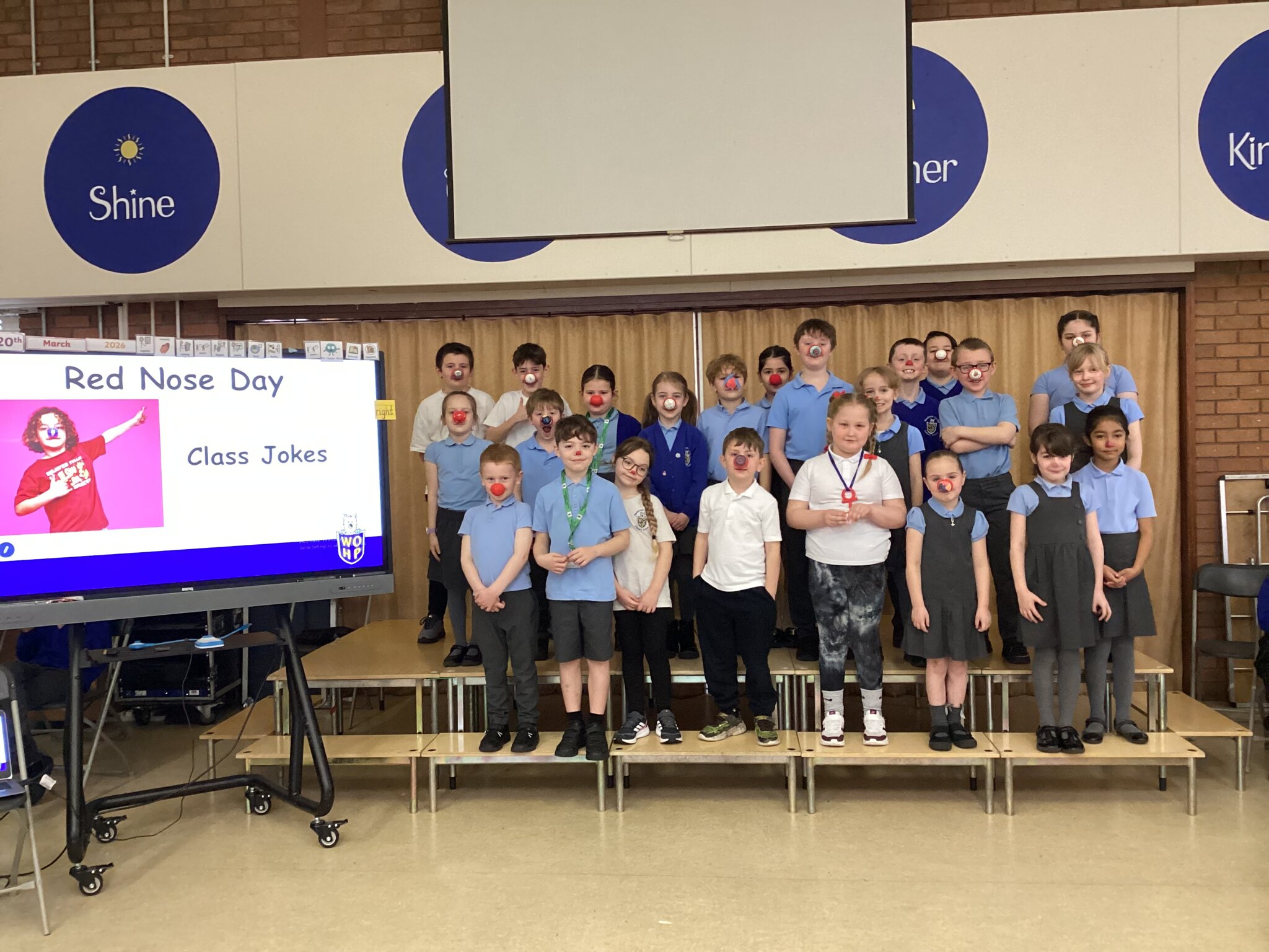 Image of Comic Relief Brings Smiles, Laughter, and Lots of Red Noses to School