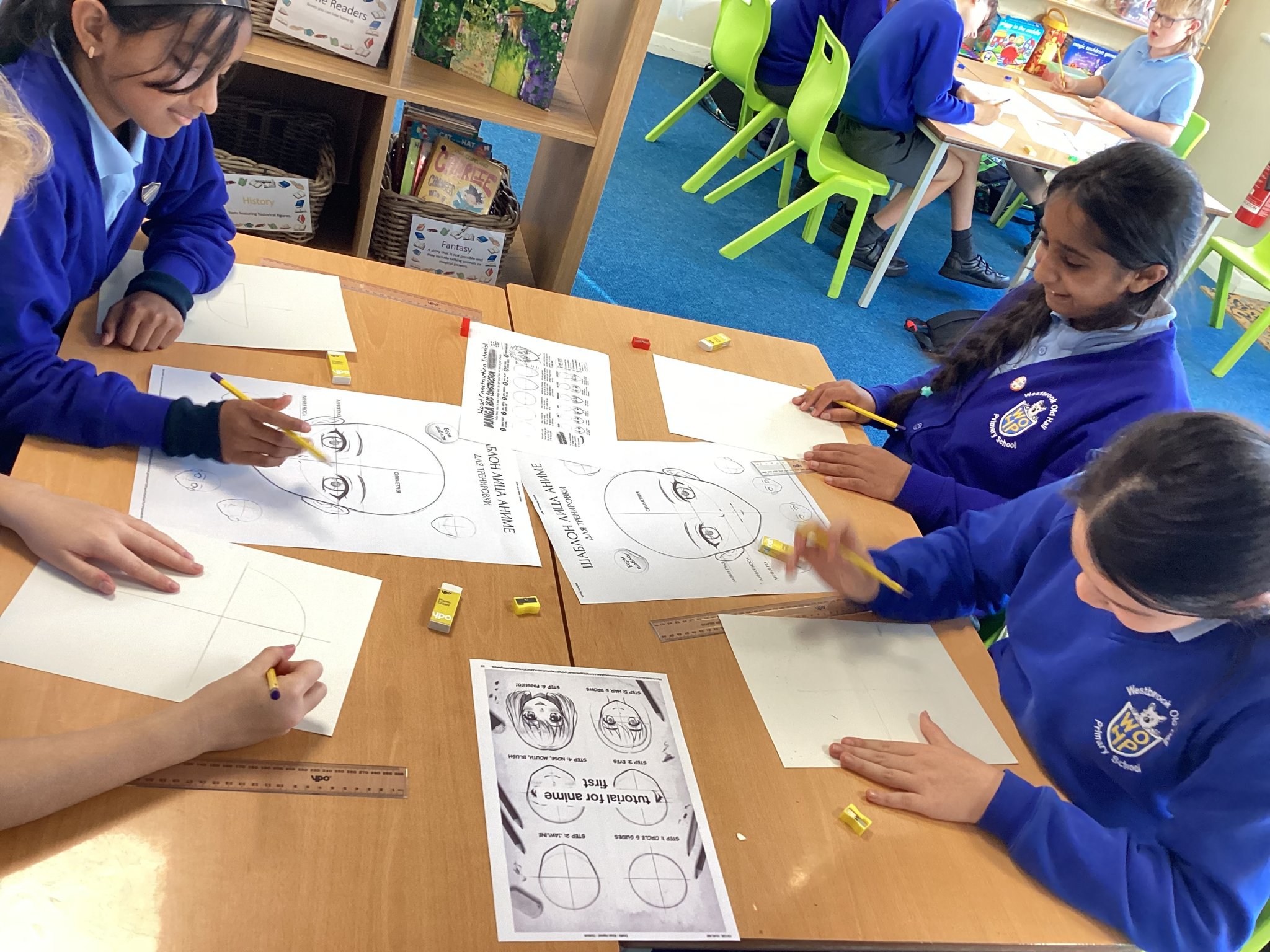Image of Anime & Manga Club Gets Off to a Creative Start!