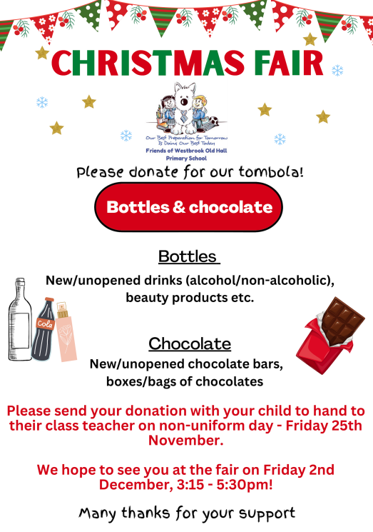 Image of Non-uniform for Tombola Donations