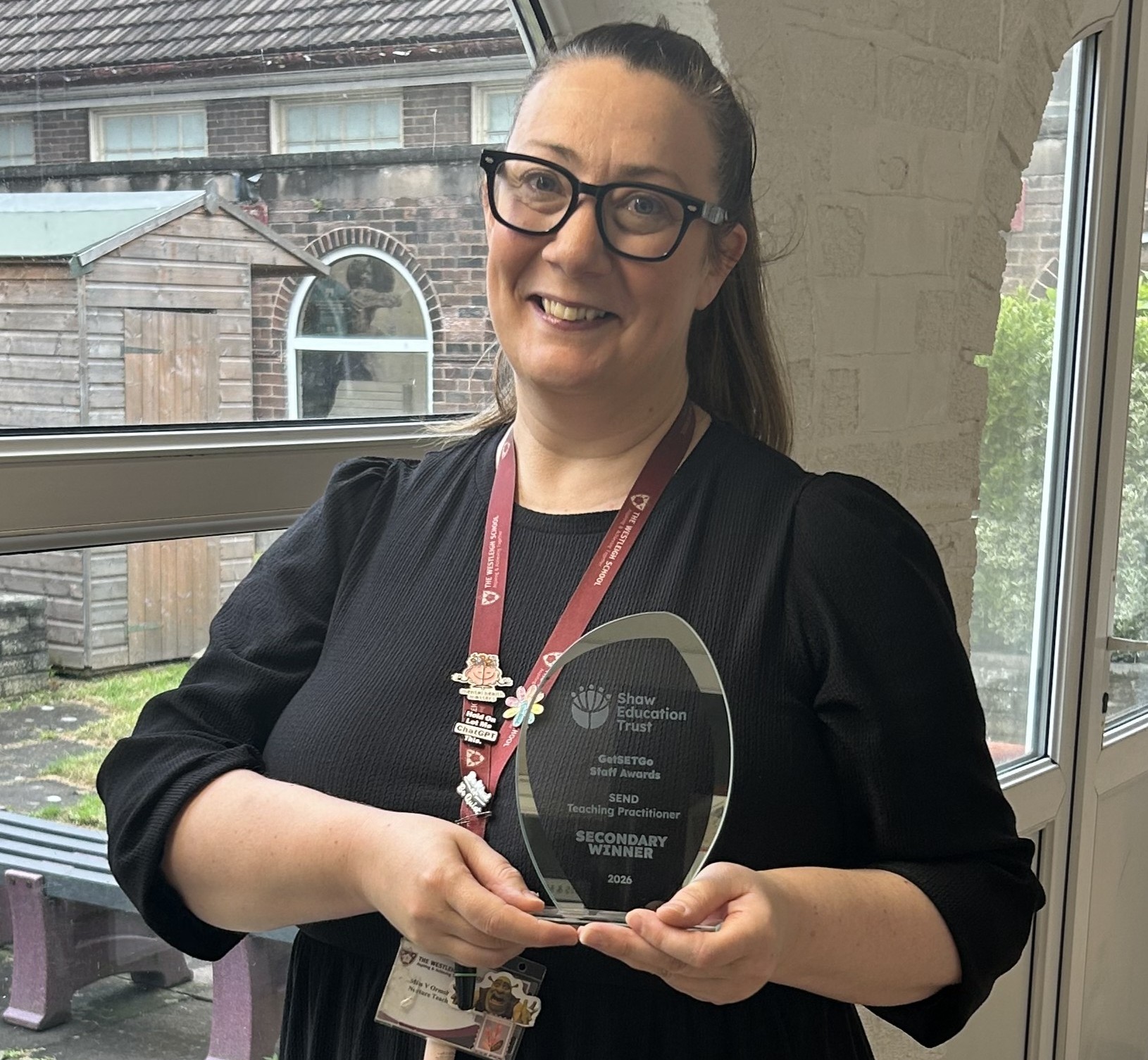 Image of Congratulations to Miss Ormshaw