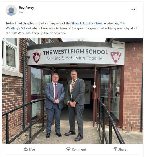Image of Visit from a Special Guest