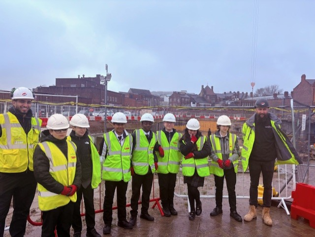 Image of Construction in action!