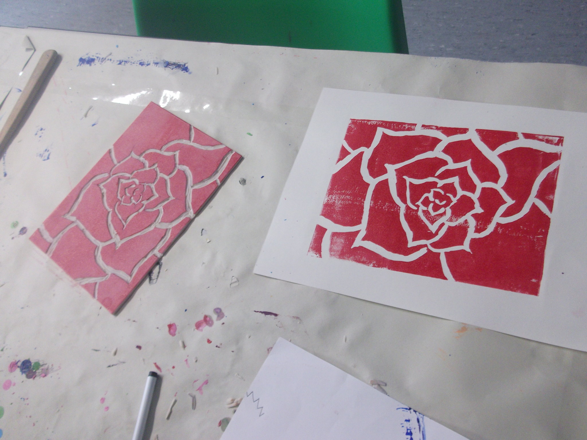 Image of UCA Lino Printing Workshop