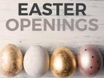 Image of  INFORMATION ABOUT EASTER OPENING