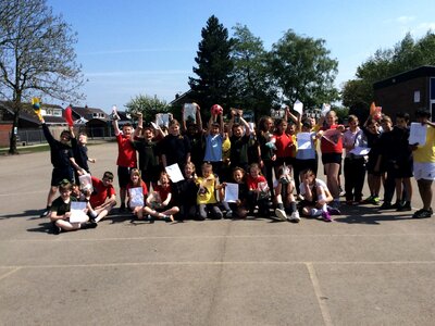 Image of Year 6 Post-SATs fun!