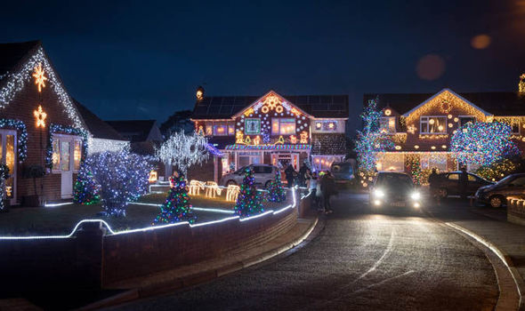 Image of Birch Avenue, Penwortham Christmas Lights 2023