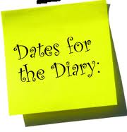 Image of Dates for your dairy!