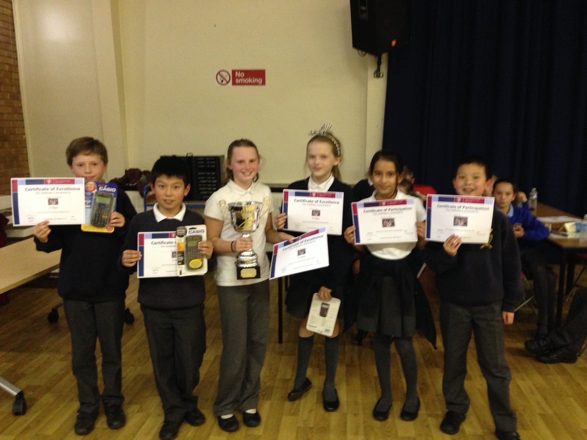 Image of Maths Challenge Winners