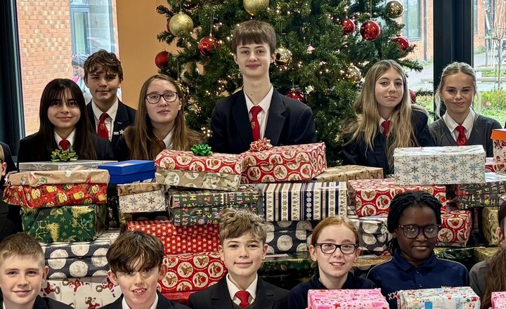 Image of Shoebox appeal success at Whitelands