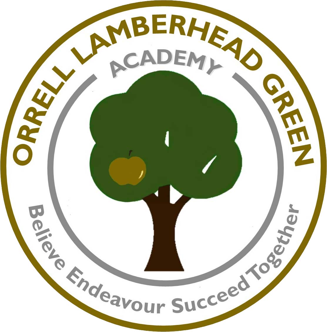 Logo of Orrell Lamberhead Green Primary Academy