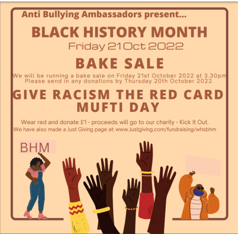 Image of Black History Month Bake Sale
