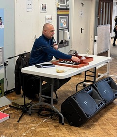 Image of Bingo night - called by Al Murray!