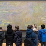 Image of Monet class visit the National Gallery