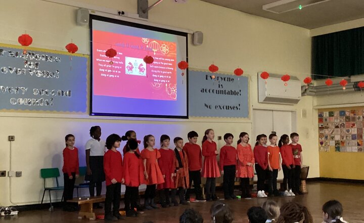 Image of Year 3 Picasso celebrate the Chinese New Year