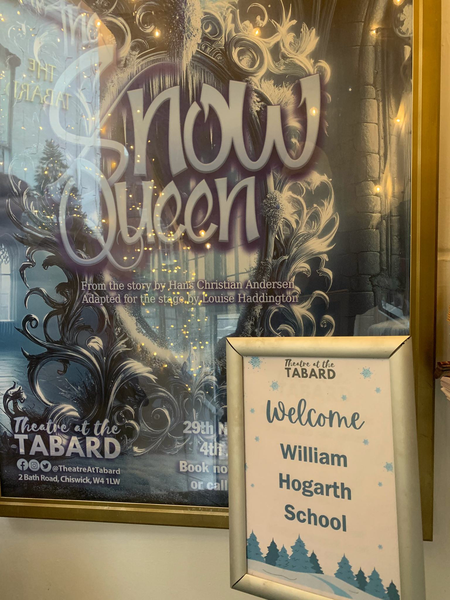 Image of School visit to see The Snow Queen