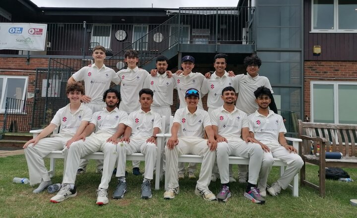 Image of William Perkin U19 Boys Cricket team win the Middlesex Cup