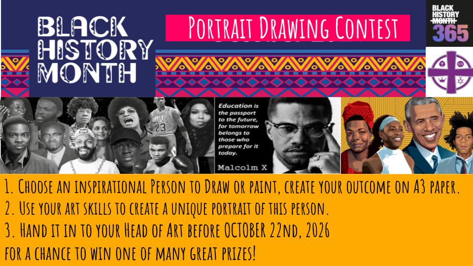Image of Black History Month Art competition