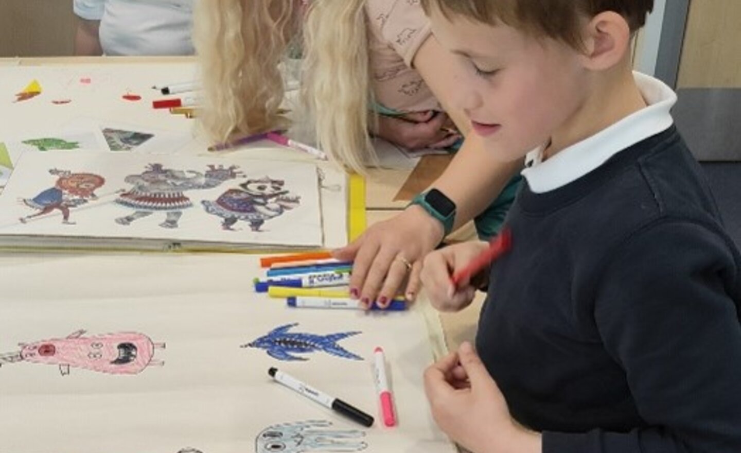 Image of KS2 Pupils Sensory Workshop - Laura Kate Pontefract