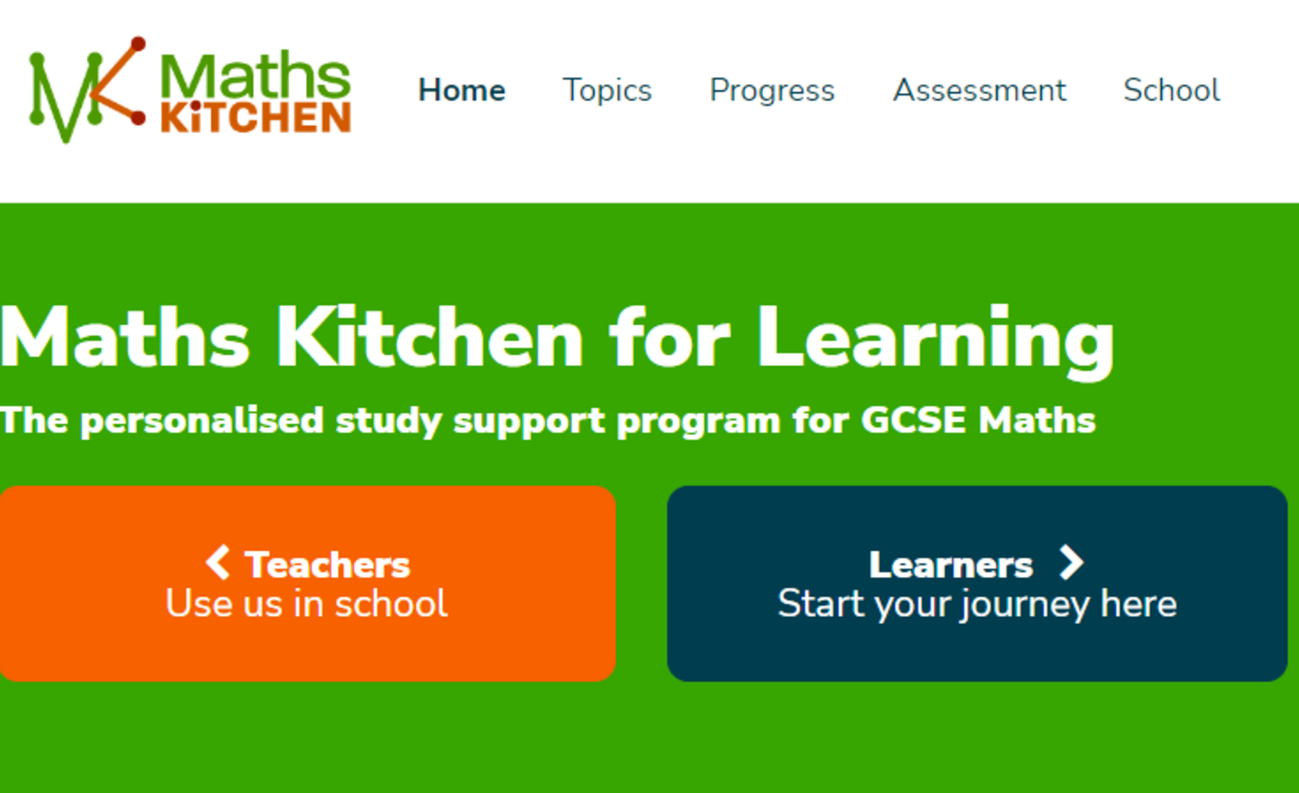 Image of KS4 Maths Kitchen Combining Maths with ICT