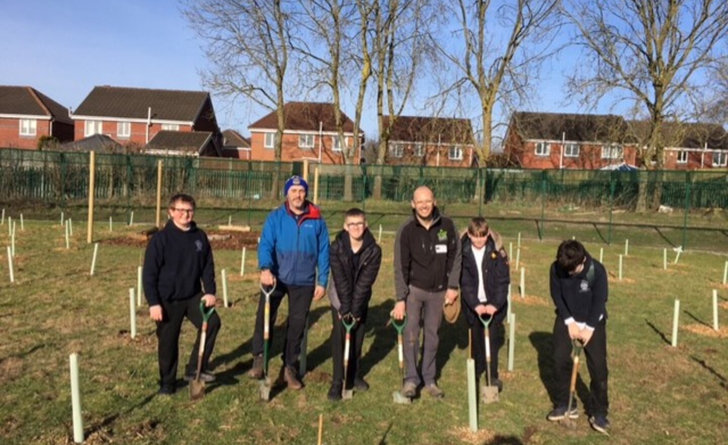 Image of Mersey Forest Outdoor Classroom Tree Planting