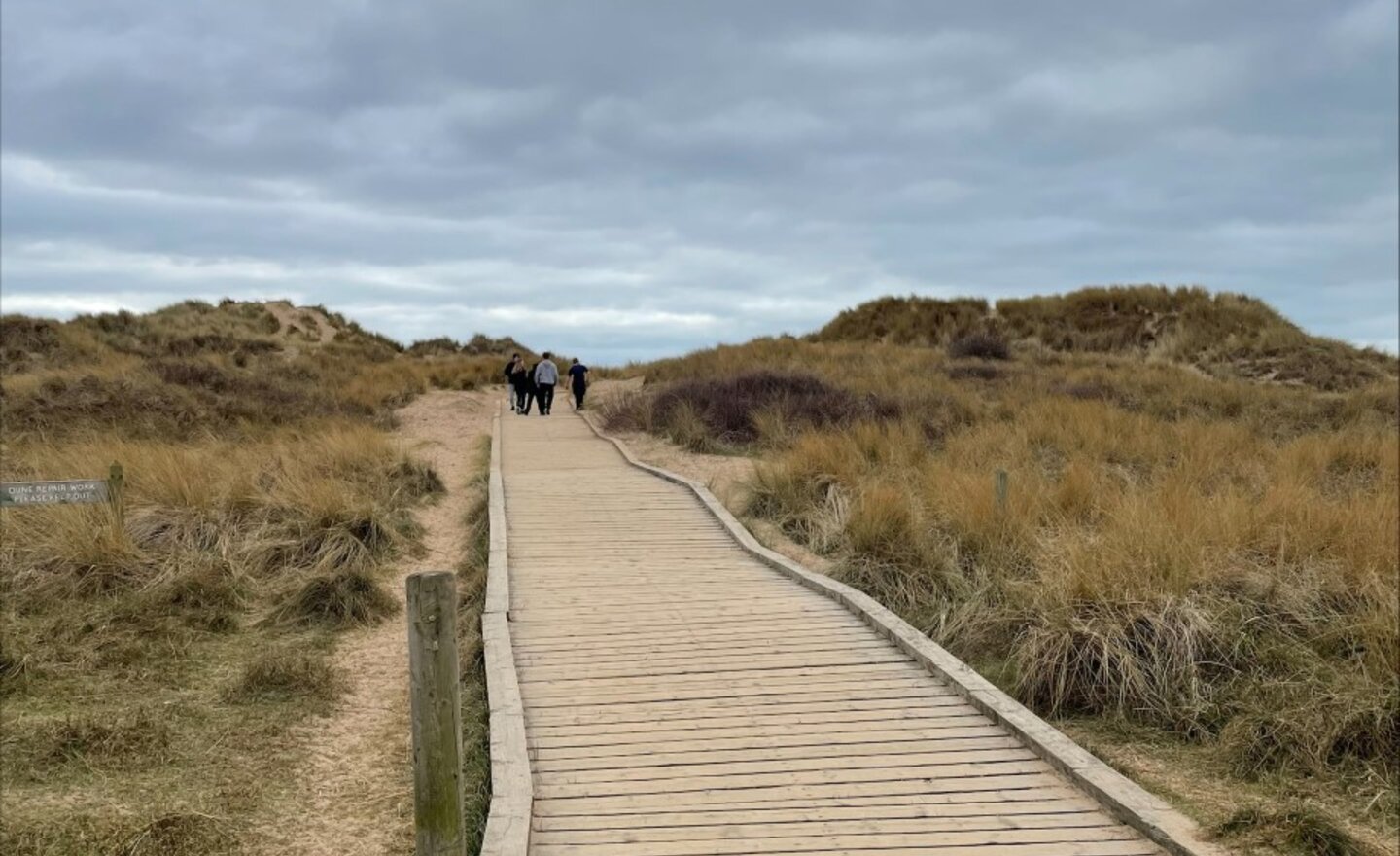 Image of KS3 at Formby Beach - Coastal Features and Wellbeing