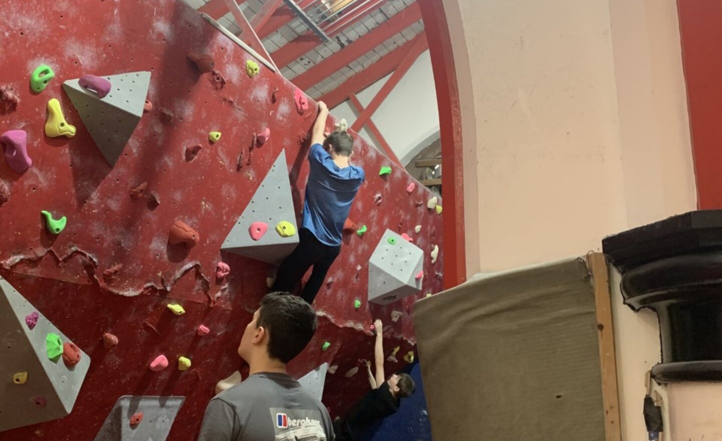 Image of KS4 Pupils Focusing on Their Sense of Balance & Confidence