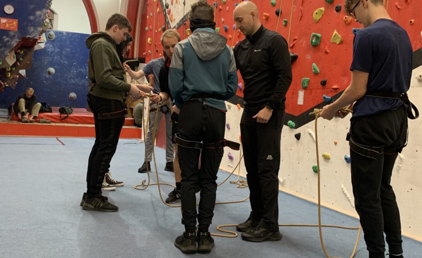Image of KS4 Awesome Walls Climbing - Safety, Knots and Belaying