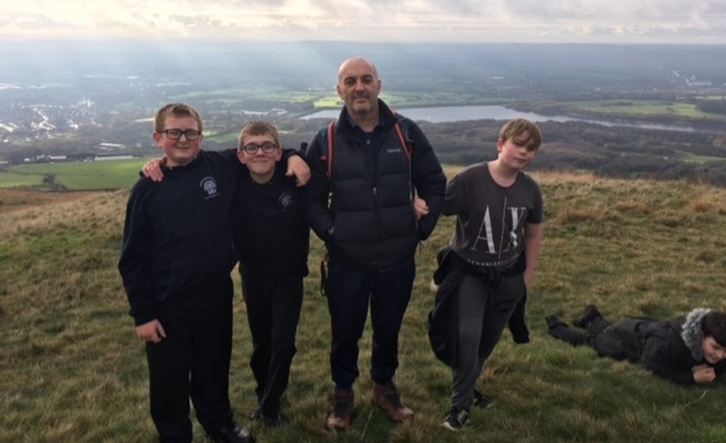 Image of Year 8 Outdoor Classroom Pupil Map Reading at Rivington Pike