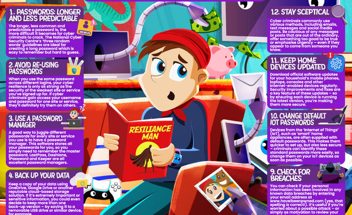 Image of Cyber Resilience Advice - 12 Top Tips