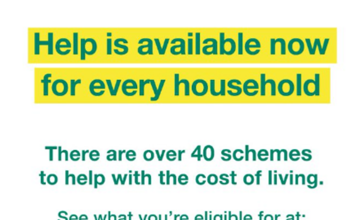 Image of Help for Households Government Campaign - Cost of Living Crisis