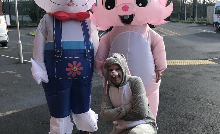 Image of Business For Youth Easter Bunny Visit