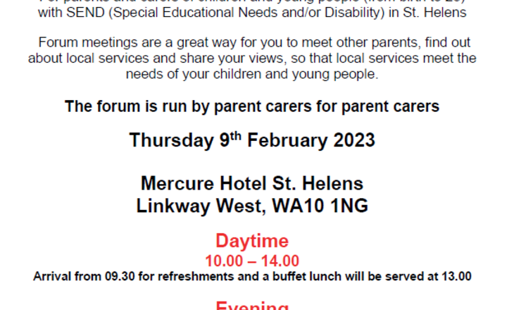 Image of Listen 4 Change Parent Carer Forum
