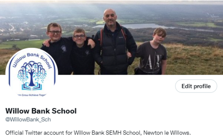 Image of Willow Bank School New Twitter Feed